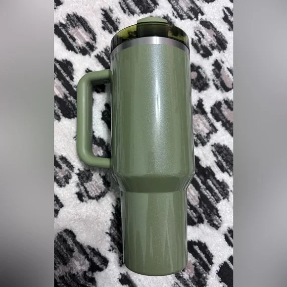 Stanley x Starbucks collab 40oz. Green Tumbler! - Picture 2 of 7